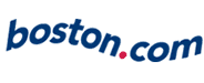 Logo of Boston.com, a news and information website.